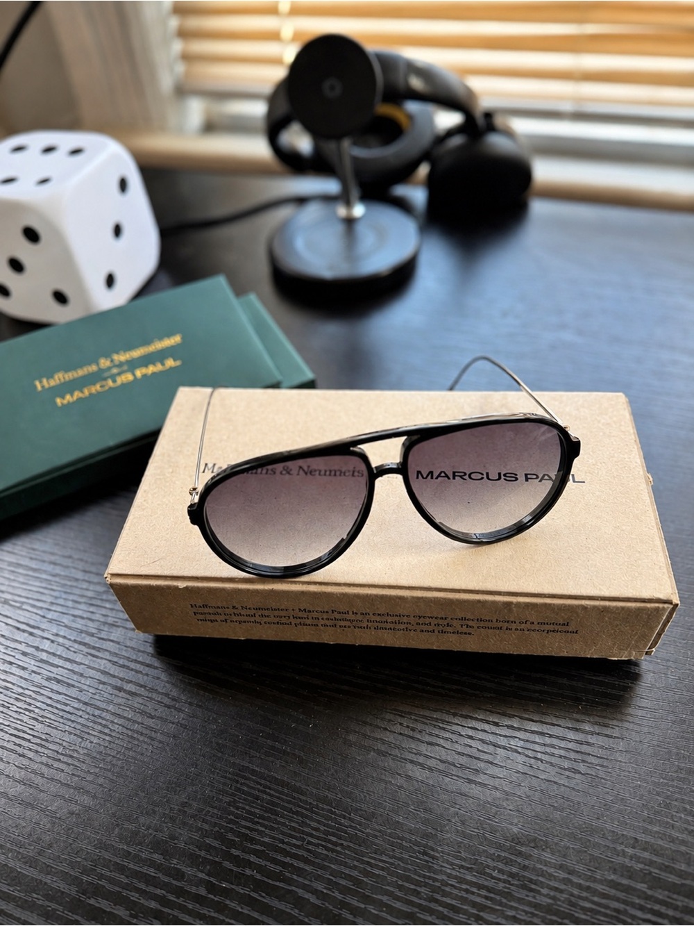 Haffmans & Neumeister Vladimir Charbon ZEISS Men’s Sunglasses NWT - Picture 8 of 12